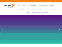 Tablet Screenshot of isvma.org